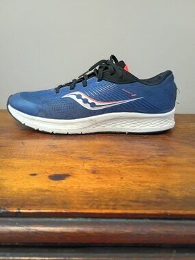 Saucony Boys' Guide 14 Sapphire Blue Sneakers, Size 5.5 Medium